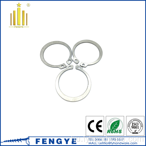DIN 471 rozsdamentes acél rögzítőgyűrűk